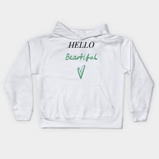 Hello Beautiful Kids Hoodie